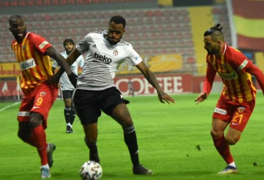 Besiktas beat Kayserispor 2-0 to move top of Super Lig