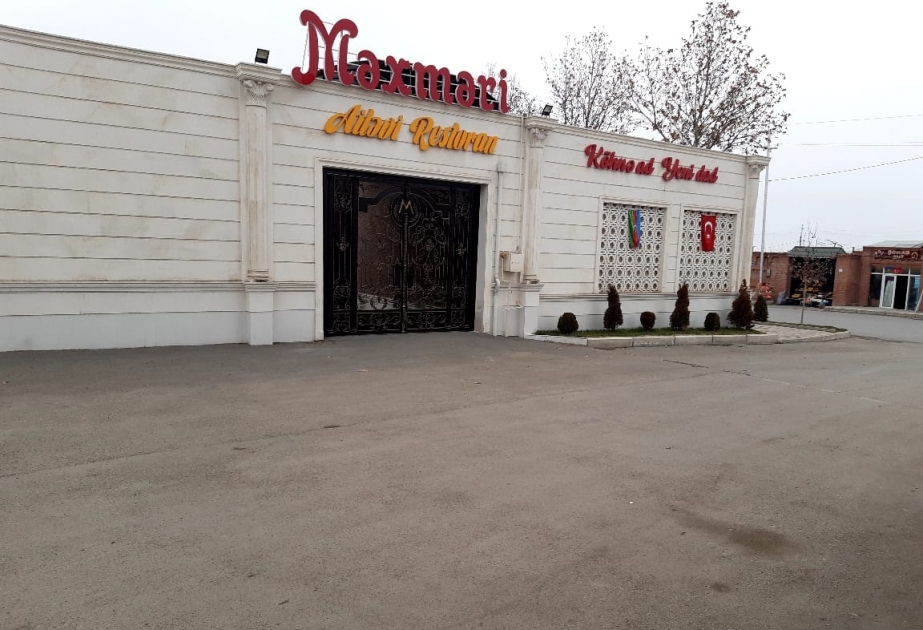 Gəncədə karantin rejimini pozan kafe aşkarlanıb