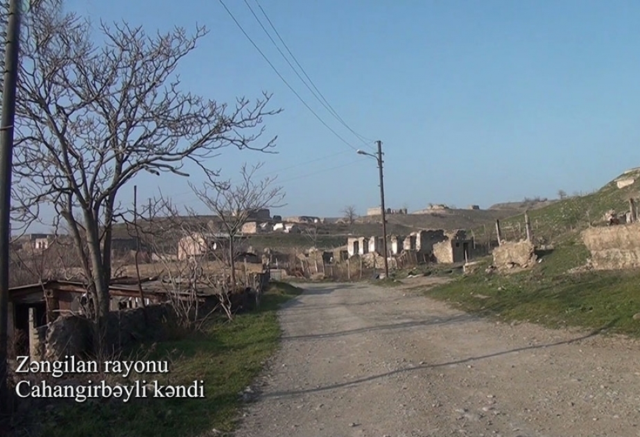 Imágenes de la aldea de Djahanguirbayli del distrito de Zanguilán
