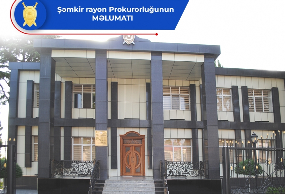 Şəmkir rayonunda qəsdən adam öldürməkdə şübhəli bilinən şəxs tutulub