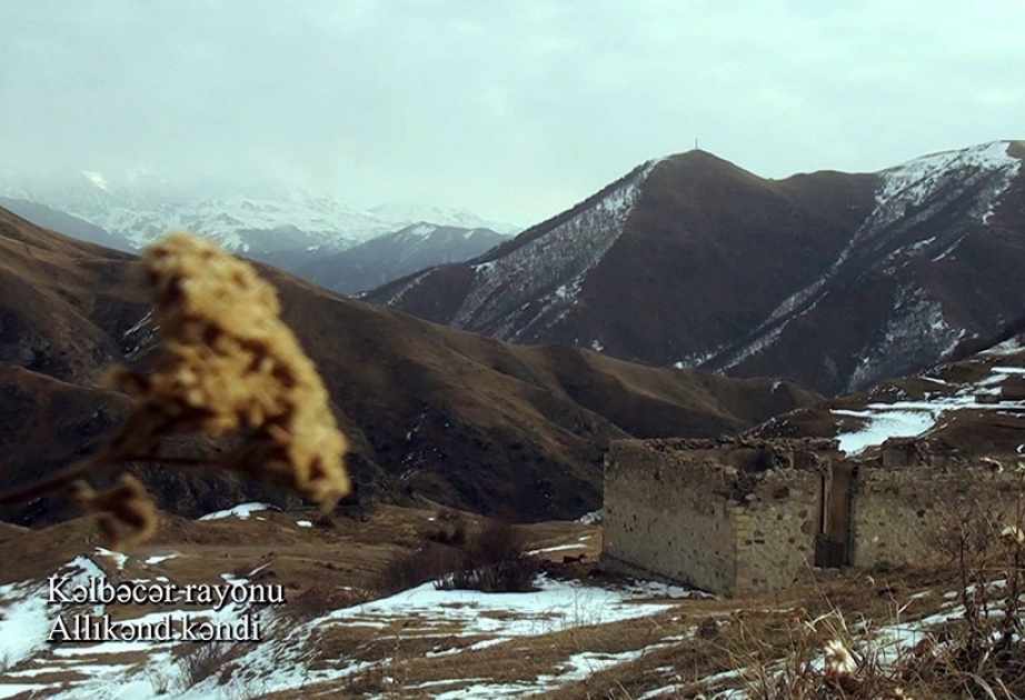مقطع فيديو لقرية آلّي كند بمحافظة كالبجر المحررة من وطأة الاحتلال الأرميني (فيديو)