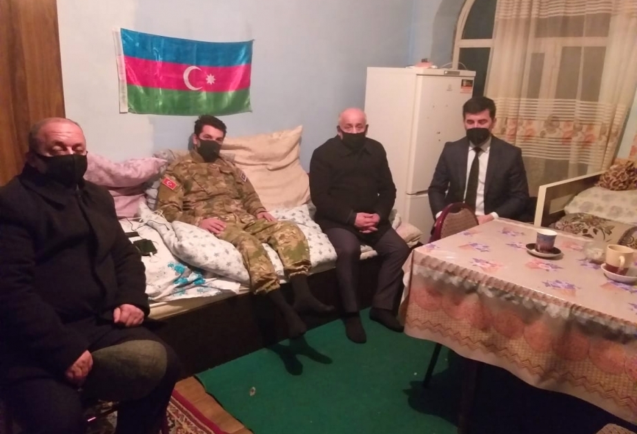 Qəbələdə Vətən müharibəsinin qaziləri diqqət və qayğı ilə əhatə olunublar