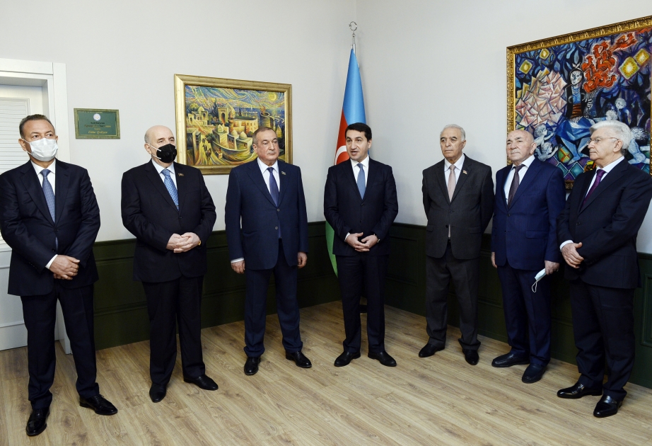 Azərbaycan Ağsaqqallar Şurasının yeni inzibati binasının açılışı olub VİDEO