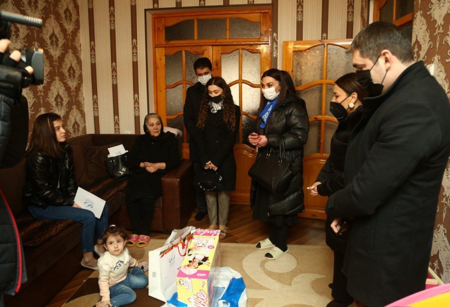 Gəncədə şəhid ailələri ilə görüş keçirilib