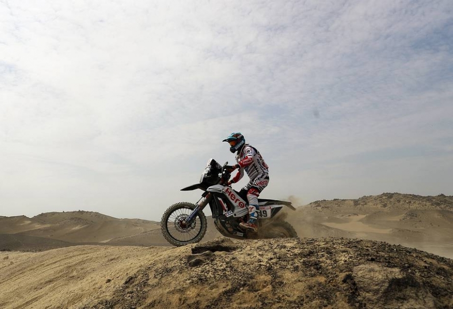 Hindistanlı moto idmançı Dakar ralli-marafonunda qəzadan sonra komaya düşüb