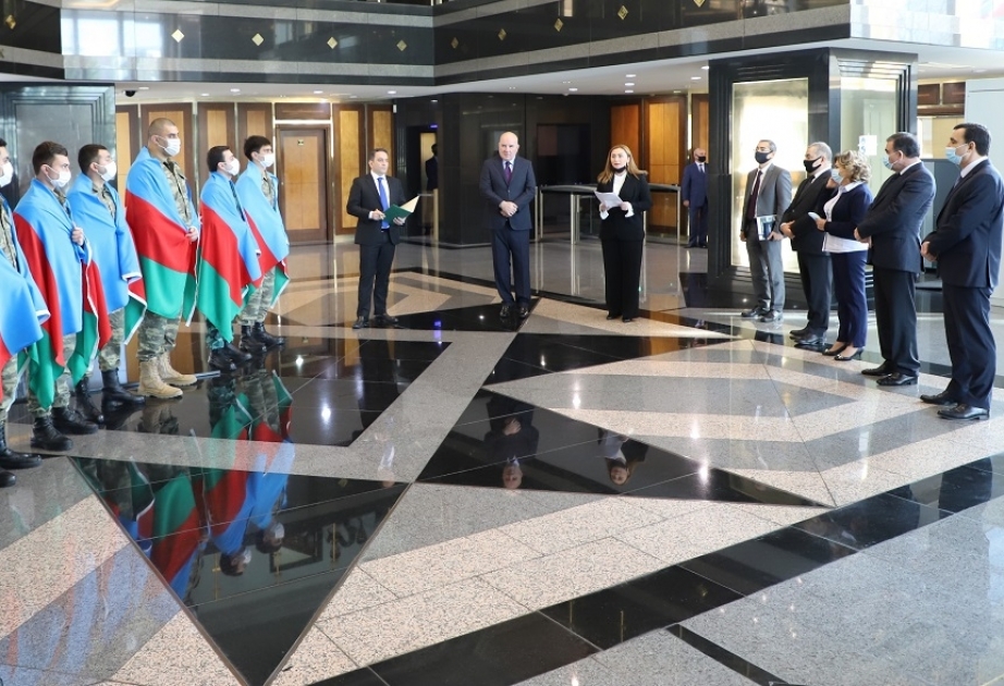Mərkəzi Bankın 9 əməkdaşı Vətən müharibəsində tarixi zəfərin qazanılmasına töhfələr verib