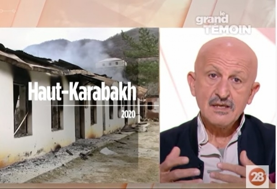 Fotojournalist Reza Deghati im ARTE-TV-Kanal über armenische Gräueltaten in besetzten aserbaidschanischen Gebieten gesprochen