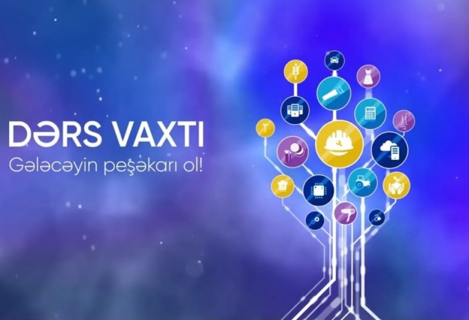 Peşə təhsili üzrə “Dərs vaxtı” proqramı cədvələ uyğun təqdim edilib