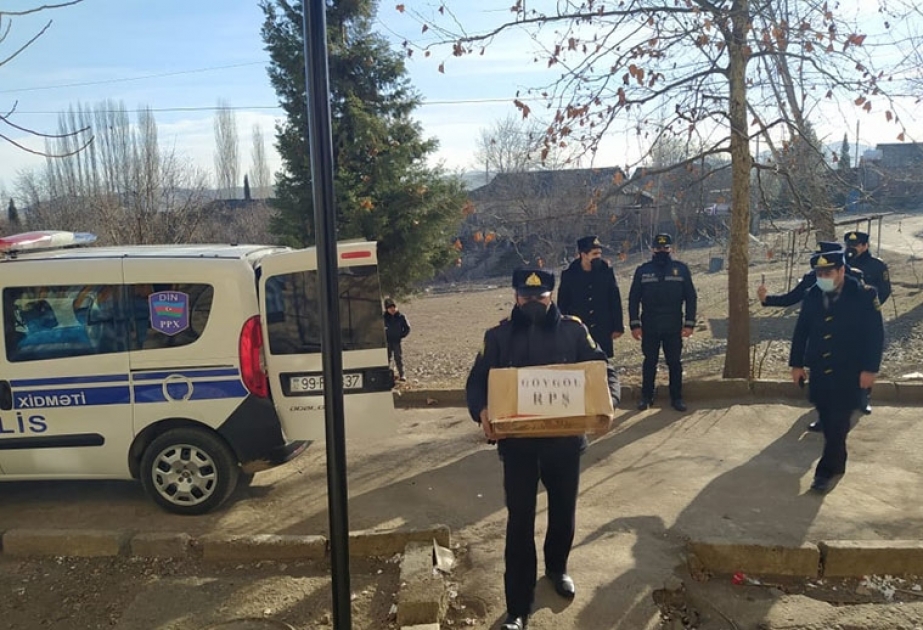 Göygöldə şəhid ailələri ziyarət edilib