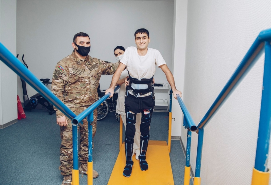 “YAŞAT” Fondu tərəfindən ağır yaralanan qazilərimizin səhhətinin bərpası ilə bağlı mühüm addımlar atılır VİDEO