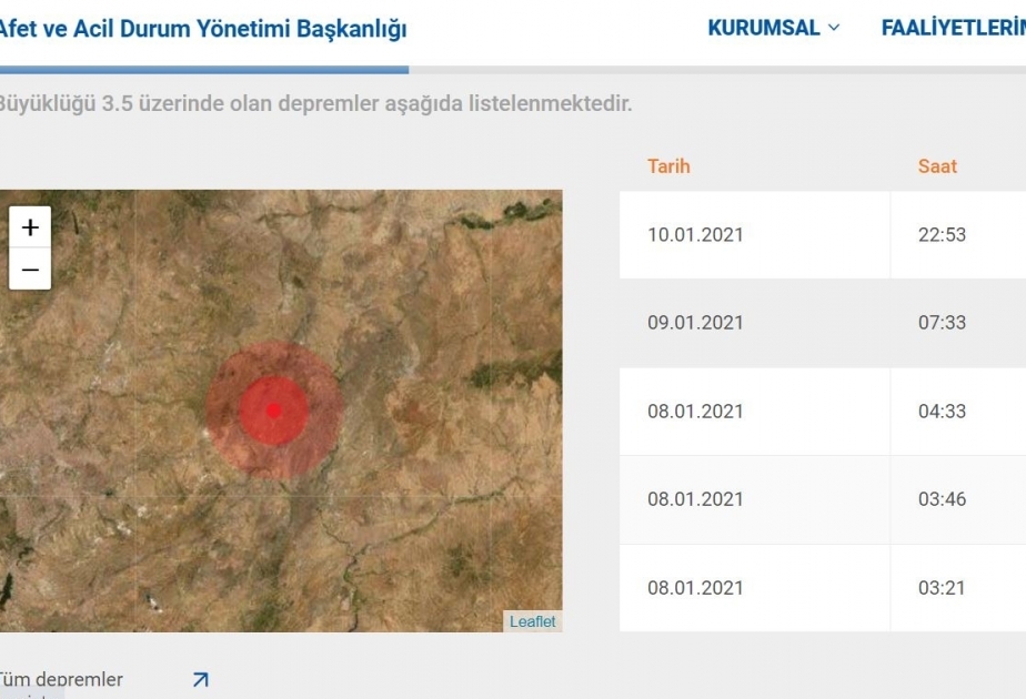 Erdbeben der Stärke 4,5 in Ankara