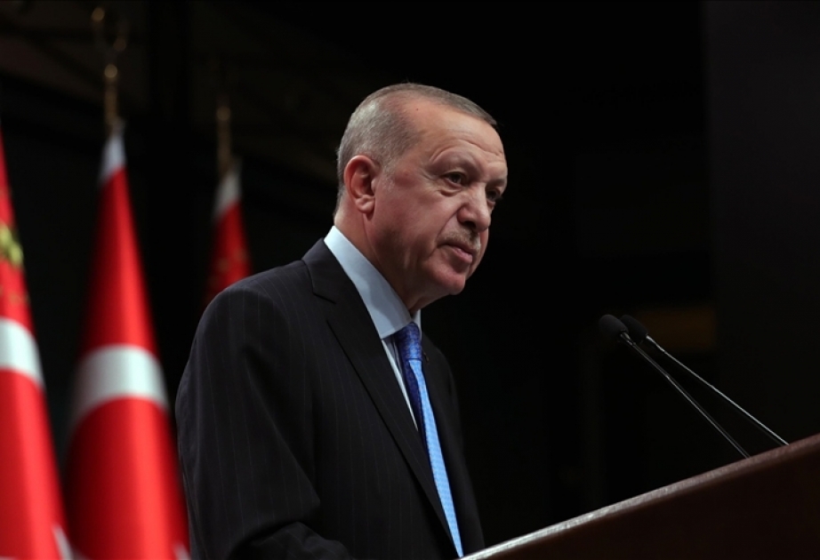 Prezident Rəcəb Tayyib Ərdoğan Avropa İttifaqı ölkələrinin Türkiyədə fəaliyyət göstərən səfirləri ilə görüşüb