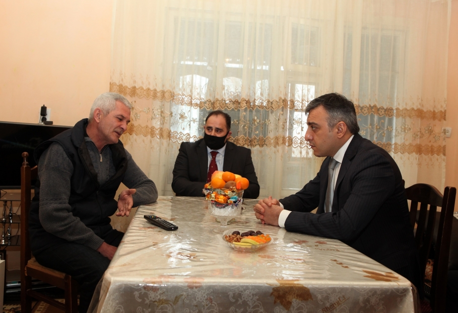 Şəhid ailələri üçün yaradılmış təsərrüfatlara baxış olub