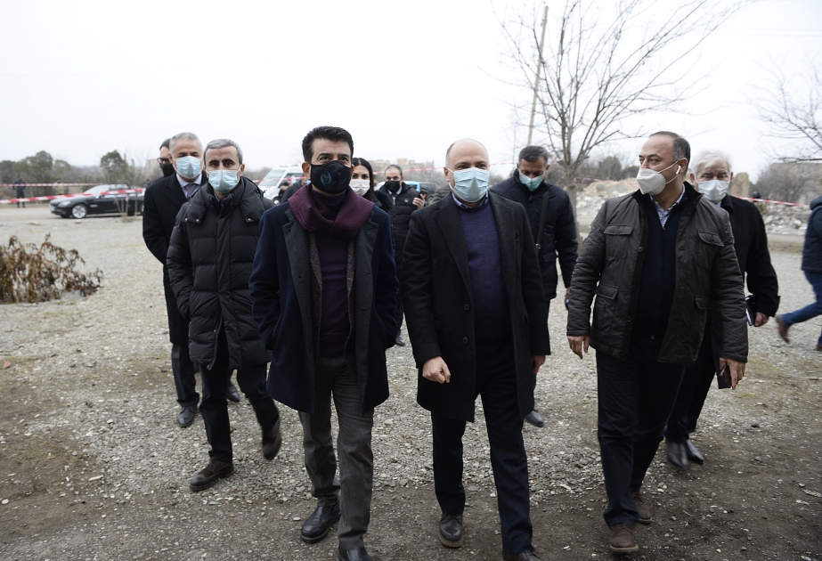 La délégation de l'ICESCO a été dans la ville d'Aghdam, libérée de l'occupation VIDEO
