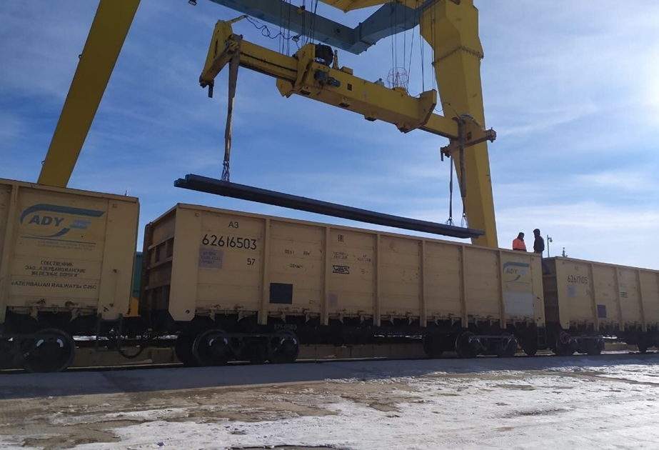 First export-oriented cargo delivered to Turkey via Baku-Tbilisi-Kars railway