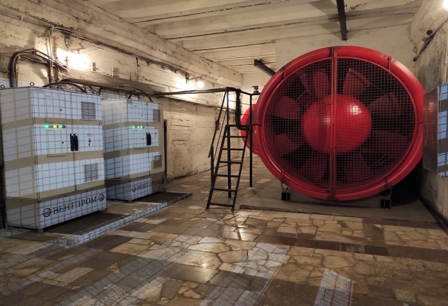 Ötən il Bakı metrosunda 8 yeni ventilyator quraşdırılıb