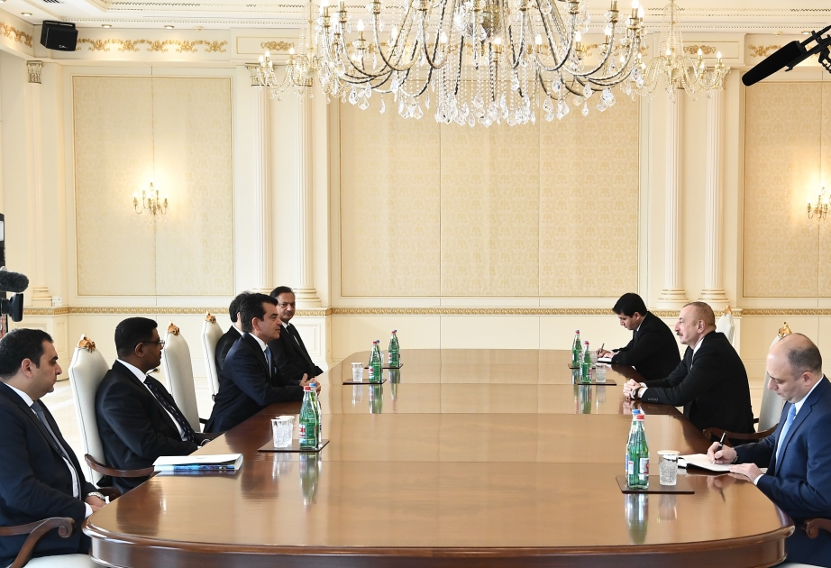 President Ilham Aliyev received delegation led by ICESCO Director General VIDEO