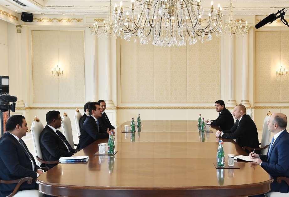 الرئيس إلهام علييف يلتقي المدير العام للإسيسكو والوفد المرافق له (تم تحديثه)