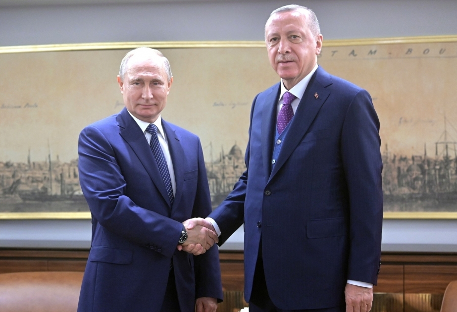 Los Presidentes de Rusia y Turquía discutieron los resultados de la reunión trilateral