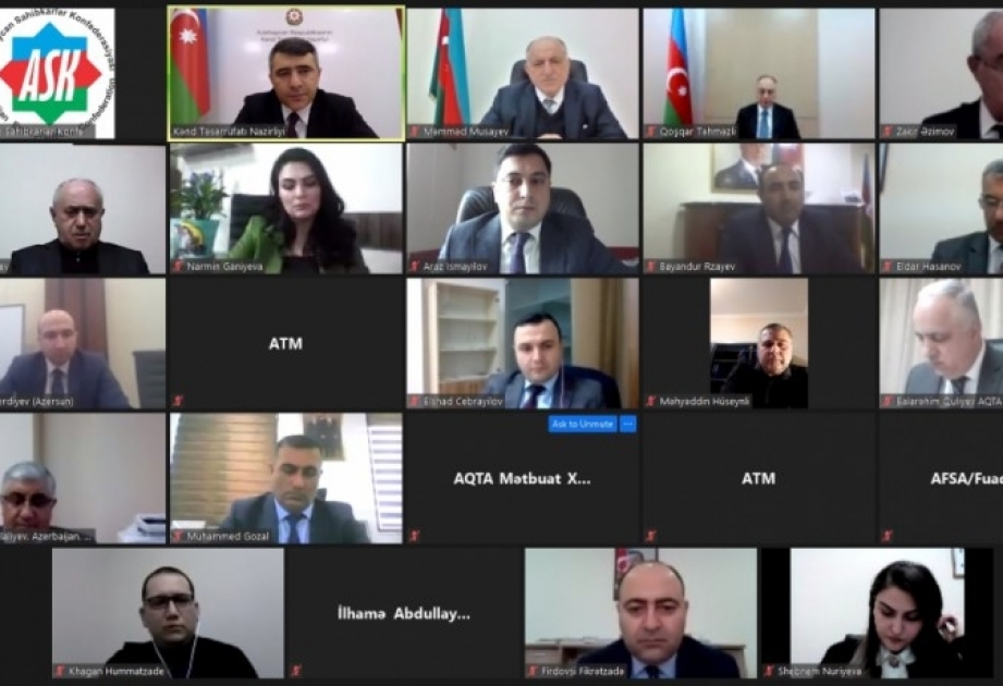 Quşçuluğun inkişafı mövzusunda videokonfrans keçirilib