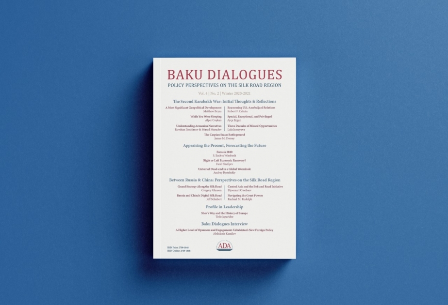 ADA Universitetinin “Bakı Dialoqları” jurnalının növbəti nömrəsi nəşr edilib
