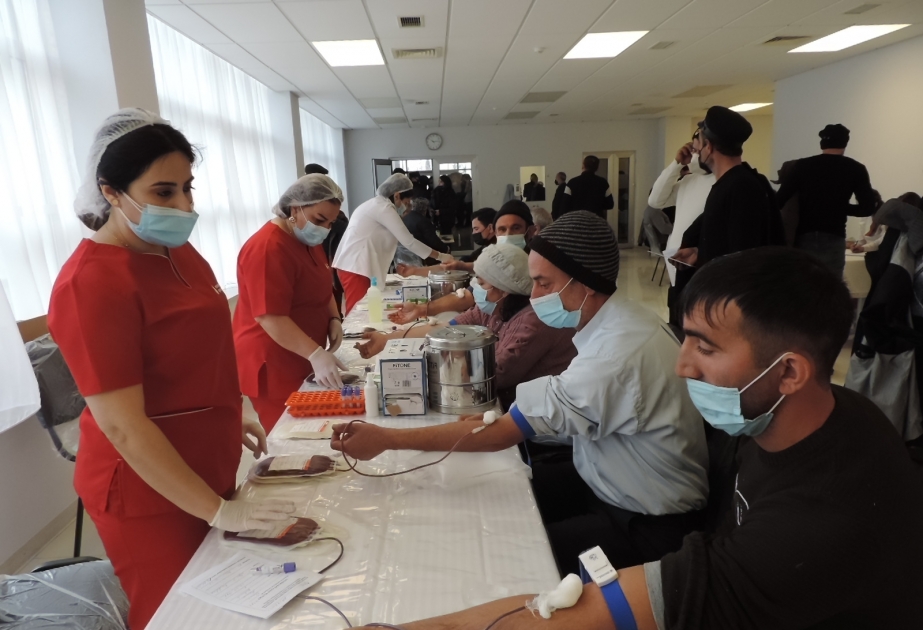 Ağsuda qanvermə aksiyası keçirilib