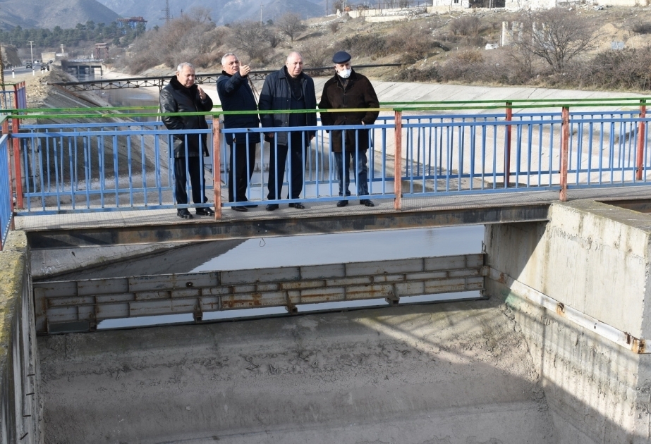 Canales que se ramifican desde el embalse de Sugovushán están en malas condiciones