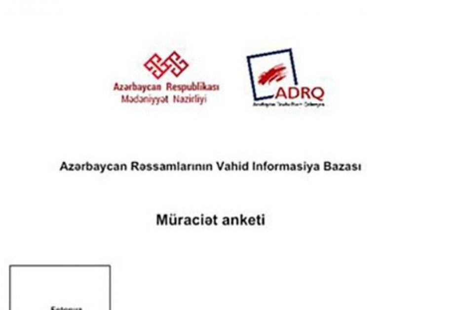 “Azərbaycan rəssamlarının vahid informasiya bazası” elektron resursunun təkmilləşməsi davam edir