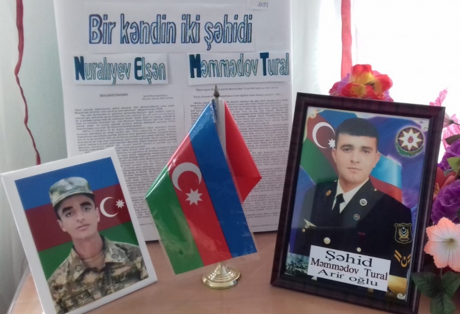 Oğuzlu şəhid Tural Məmmədovun xatirəsi anılıb