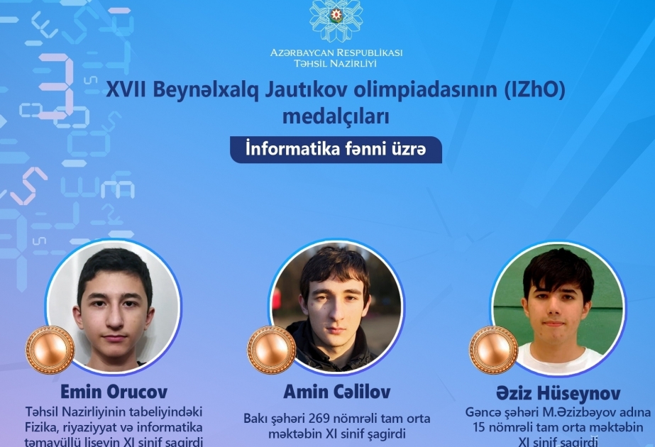 ®  Первый международный успех от азербайджанских школьников в 2021 году