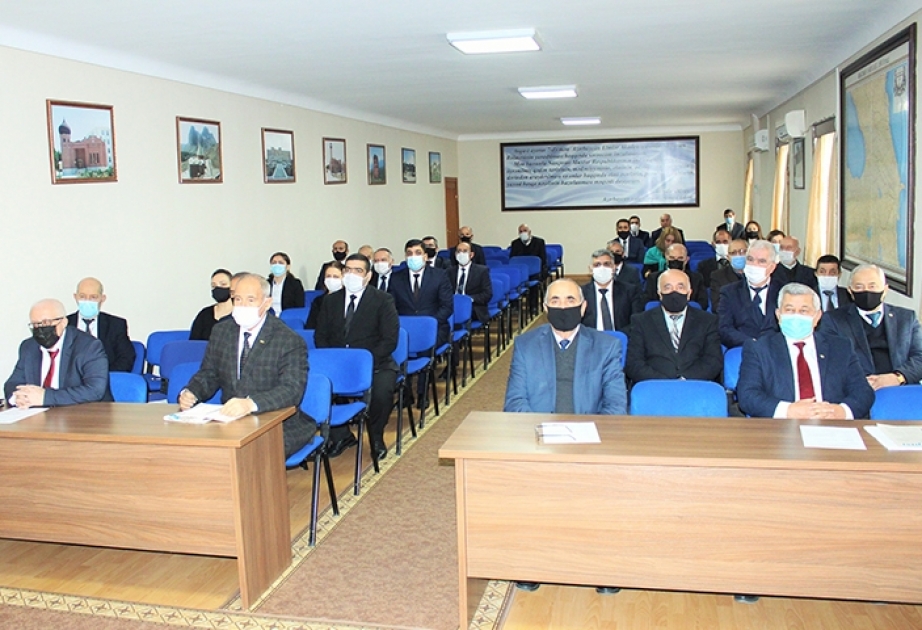 AMEA Naxçıvan Bölməsində ötən ilin yekunları və qarşıda duran vəzifələr müzakirə edilib