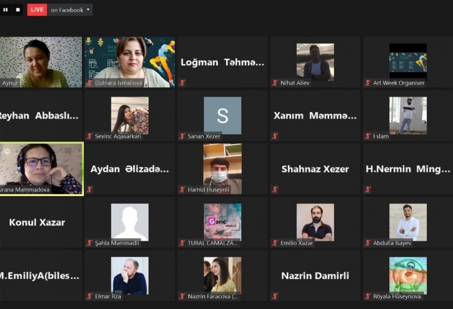 Gənclər üçün incəsənət həftəsi keçirilib