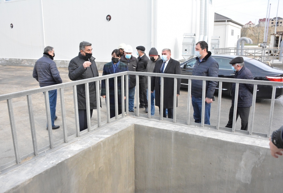 Xırdalanda yeni nasos stansiyasının inşasının tamamlanması ilə bağlı görüləcək işlər müzakirə olunub