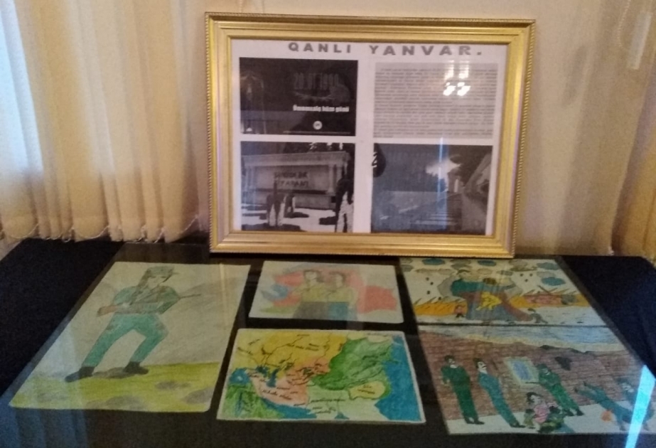 20 Yanvar faciəsinə həsr olunan kitab və rəsm sərgisi açılıb