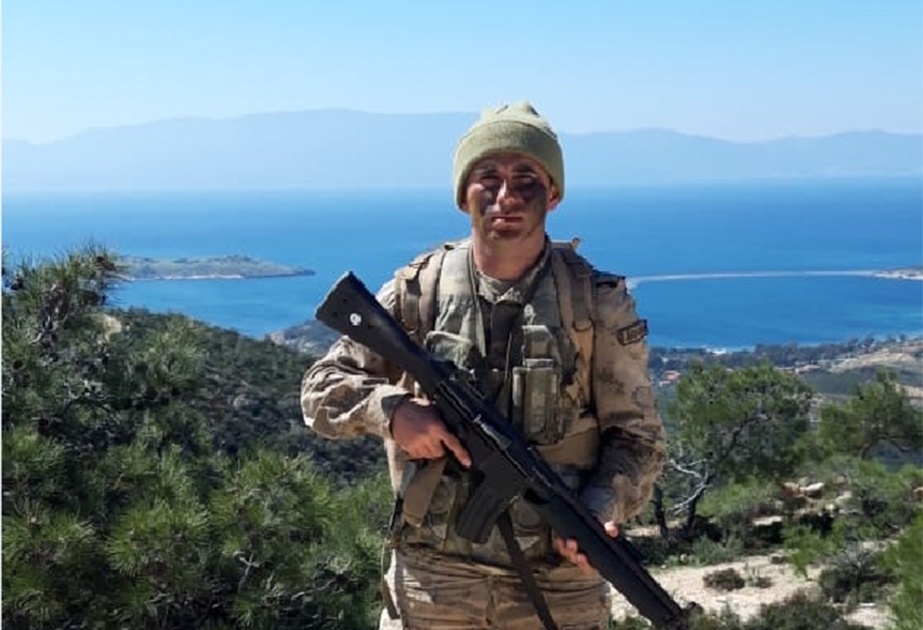 Daxili Qoşunların şəhid zabiti Türkay Hüseynli döyüş tapşırıqlarını rəşadətlə yerinə yetirirdi