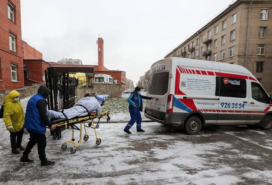 Rusiyada ilin əvvəlindən maksimum sayda adam – 590 nəfər koronavirusdan ölüb