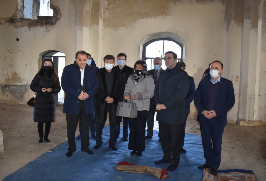 TÜRKSOY-un, Türk Şurasının, Beynəlxalq Türk Mədəniyyəti və İrsi Fondunun nümayəndə heyəti Ağdam rayonuna səfər edib VİDEO