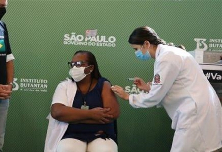En Brasil fue aplicada la primera vacuna contra la COVID-19