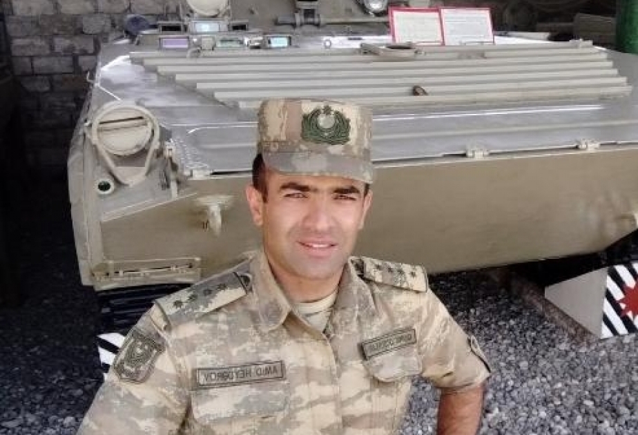 Tankı ilə düşmənin müdafiə xəttini yaran igidimiz - mayor Amid Heydərov VİDEO