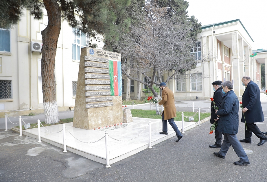 Tibb Universitetində 20 Yanvar şəhidləri yad edilib