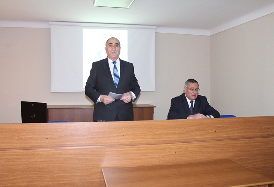 Akademik İsmayıl Hacıyevin 70 illik yubileyi qeyd edilib