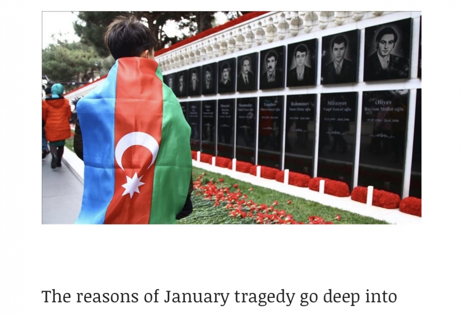 Pakistan mətbuatında 20 Yanvar faciəsi ilə bağlı məqalələr dərc olunub