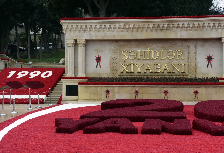 Şəhidlər xiyabanında 20 Yanvar faciəsinin ildönümü ilə bağlı hazırlıq işləri yekunlaşıb