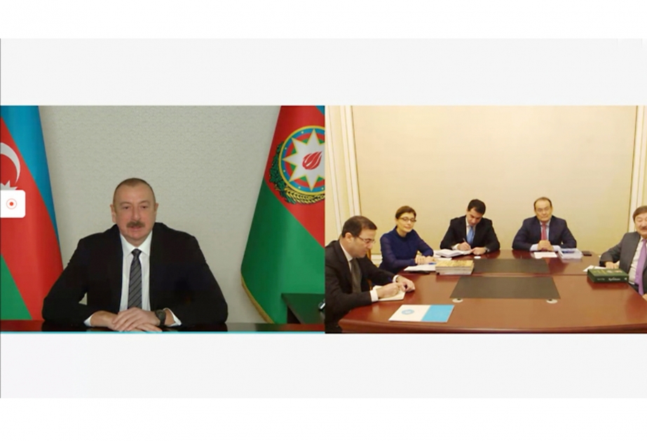 Prezident: Qarabağdakı tarix və mədəniyyət abidələrinin bərpasında TÜRKSOY-un fəal dəstəyinə ümid edirəm və buna əminəm