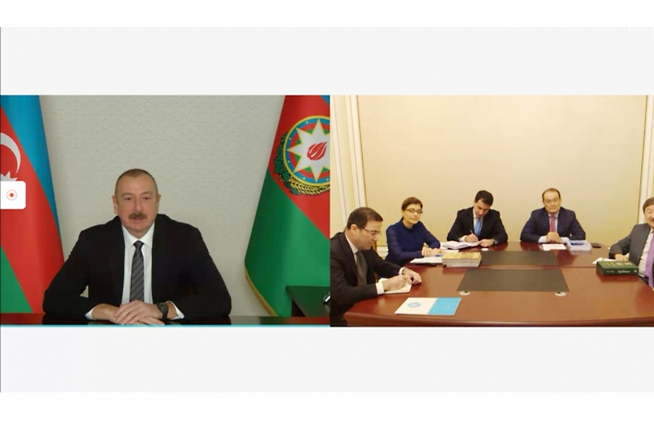 Ilham Aliyev: “En el siglo XX no se ha visto tal barbarie y destrucción deliberada de ciudades y aldeas”