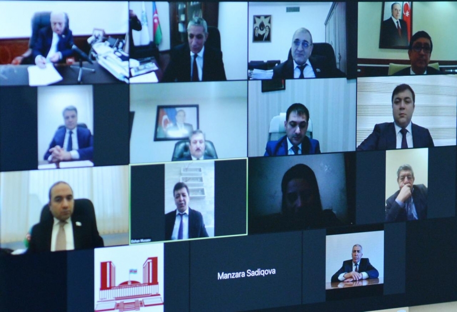 Milli Məclisin regional məsələlər komitəsinin yaz sessiyasında ilk iclası keçirilib