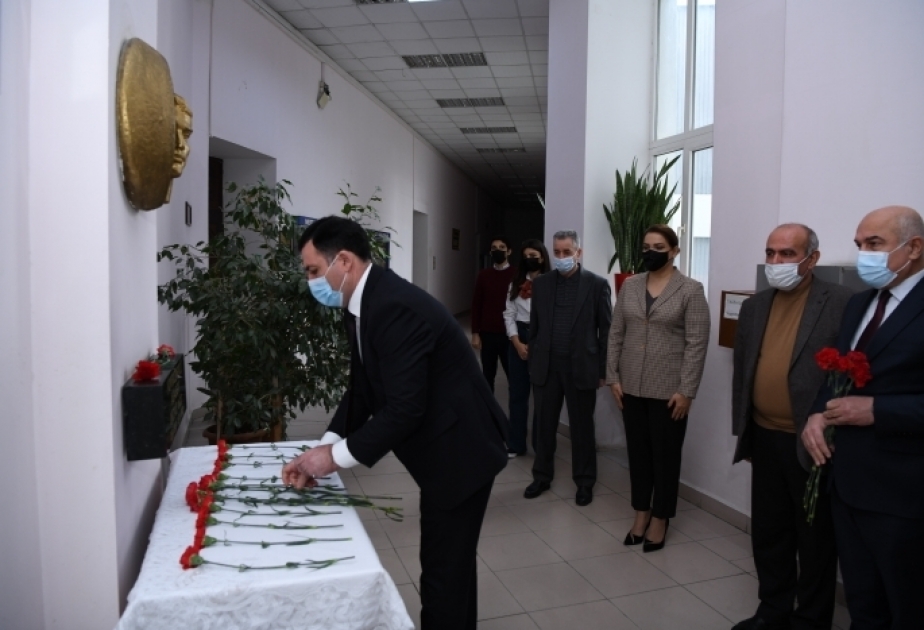 Azərbaycan Dövlət Neft və Sənaye Universitetində 20 Yanvar şəhidlərinin xatirəsi anılıb