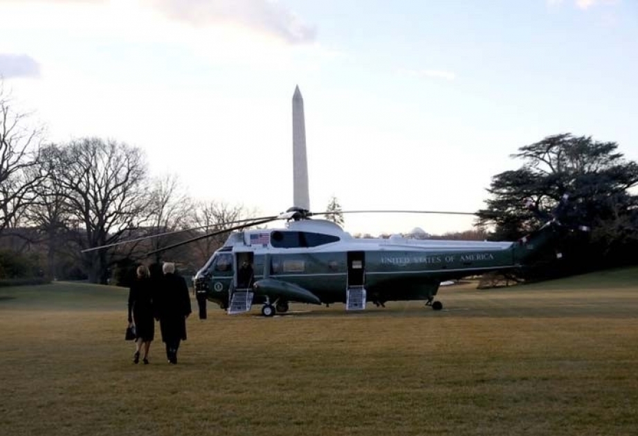 Trump abandona la Casa Blanca