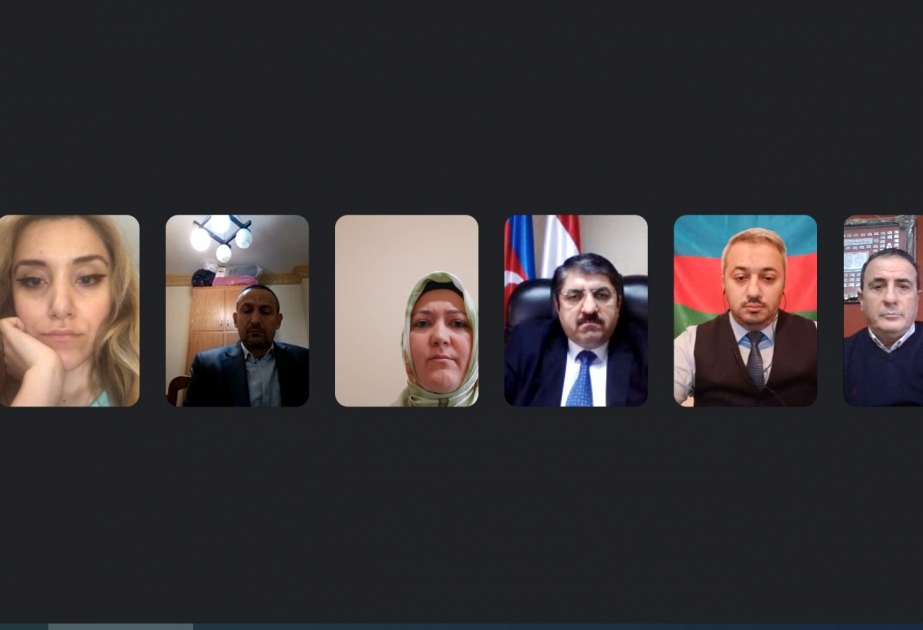 Misirdə 20 Yanvar hadisələrinə həsr olunmuş virtual tədbir keçirilib