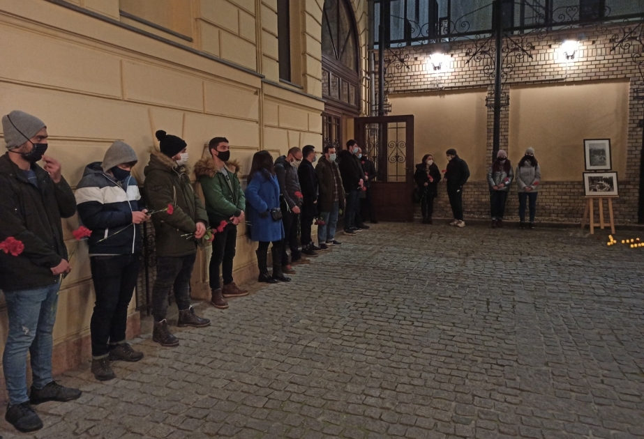 Budapeştdə 20 Yanvar şəhidlərinin anım tədbiri keçirilib